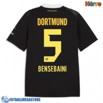 Fotballdrakt Herre Borussia Dortmund Ramy Bensebaini #5 Bortedrakt 2026-27 Kortermet